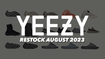 adidas Yeezy Restock August 2023