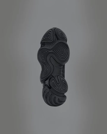 adidas Yeezy 500 Tactical Boot Utility Black von unten, man sieht die adiPrene Sohle