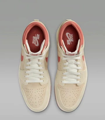 Jordan 1 High CMFT 2 Burnt Sunrise von oben