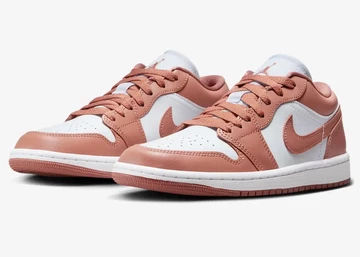 Jordan 1 Low Sky J Orange schräg