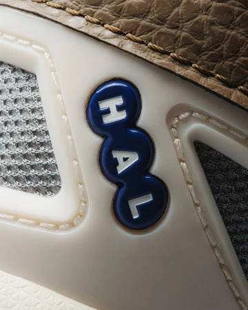 Hal Studios x Asics Gel-Kayano 20 Dark Mustard Branding Details