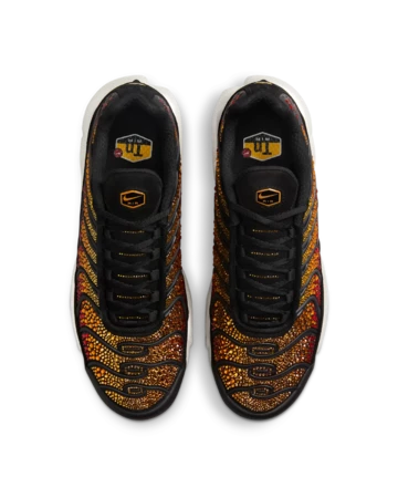 Swarovski x Nike Air Max Plus Sunset Paar von oben