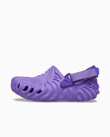 Salehe Bembury Crocs Pollex Clog Kids - Dewberry seitlich