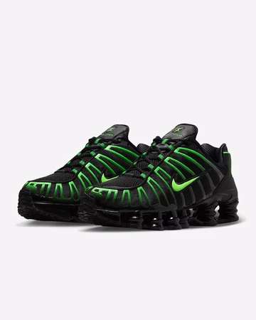 Nike Shox TL Green Strike schräg