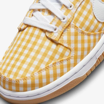 Nike Dunk Low Yellow Gingham