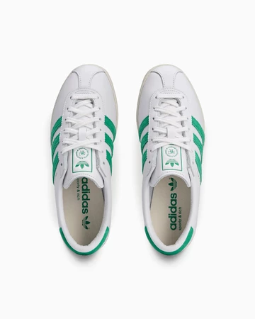 Sporty & Rich x adidas Blanc White Paar von oben