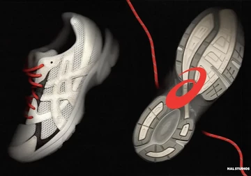 HAL Studio ASICS Gel-1130 Glacier  Sohle und Außenseite