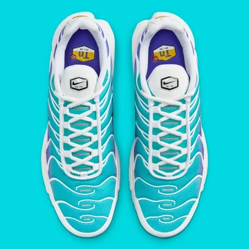 Nike Air Max Plus Aqua von oben