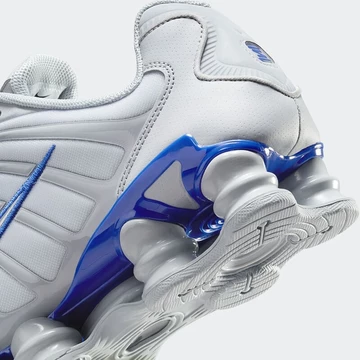 Nike Shox TL Wolf Grey Ferse Details