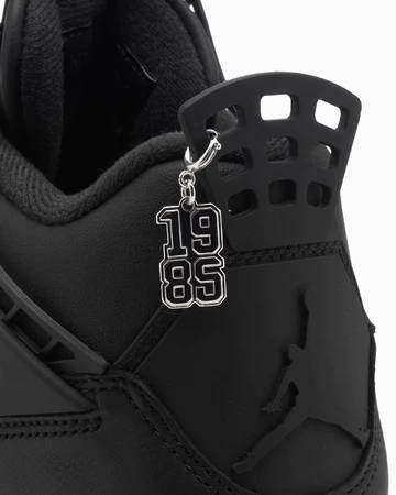 Jordan 4 NET Black Ferse Details