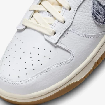 Dunk Low Washed Denim White toebx