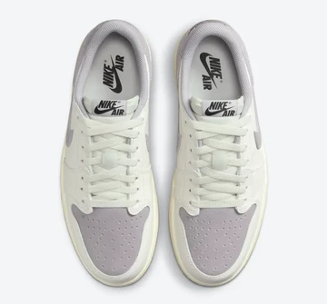 Jordan 1 Low OG Atmosphere Grey von Oben