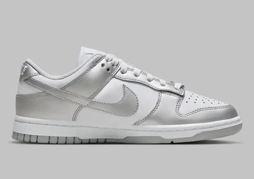 Dunk Low Metallic Silver innen