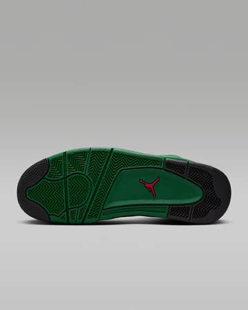 Jordan 4 RM Black Gorge Green Sohle