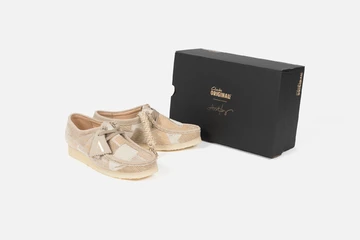 Clarks Originals x Aleali May Wallabee Beige Box