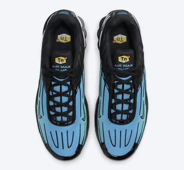 Air Max Plus 3 Black Aqua von Oben