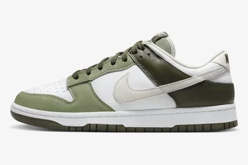Dunk Low White Oil Green Innenseite