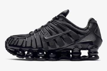 Nike Shox TL Triple Black sohle innen