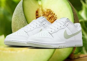 Dunk Low Honeydew White - mit Melone