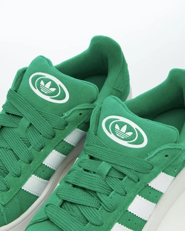 adidas Campus 00s Green Cloud White Detail Zunge