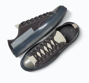 A COLD WALL Converse Chuck 70 Low Silver Birch Motion von Oben