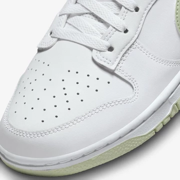 Dunk Low Honeydew White - Toebox Detail