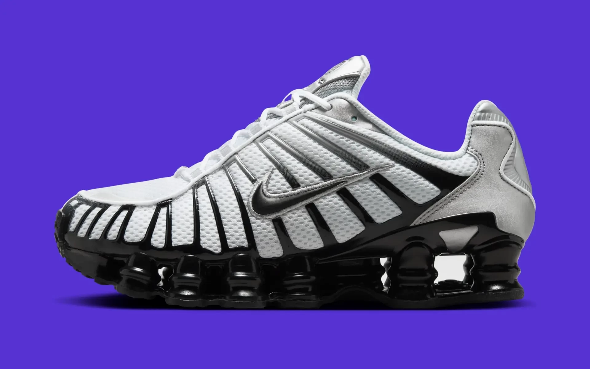 Nike Shox Tl Purple Black White Nikes Nike Sportswear Nike Shox