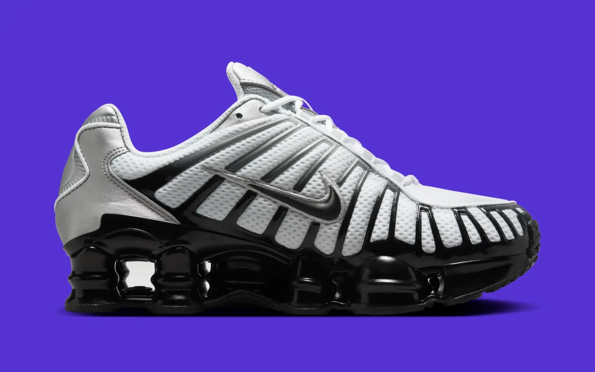 靴 Nike Shox TL Black and llic Silver Nike Shox TL Men's Shoes. Nike RO