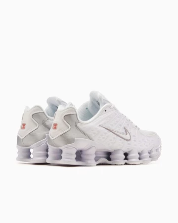 Nike Shox TL White Metallic Silver