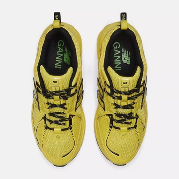 GANNI New Balance 1906R Blaze Yellow von Oben