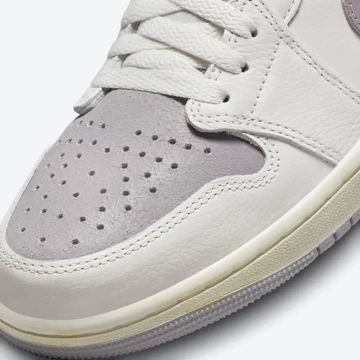 Jordan 1 Low OG Atmosphere Grey Detail Toebox