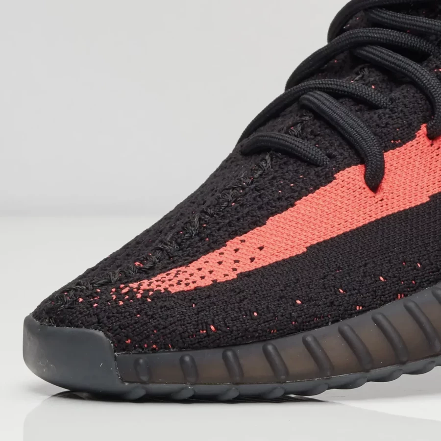 adidas Yeezy Boost 350v2 Core Black Red BY9612 | Dead Stock