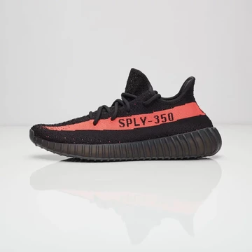 adidas Yeezy Boost 350v2 Core Black Red Außenseite