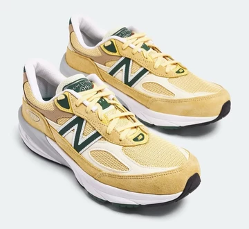 New Balance 990v6 Pale Yellow Paar
