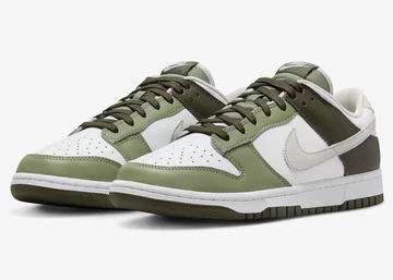Dunk Low White Oil Green Paar