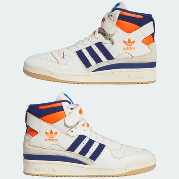 adidas Forum High Blue Orange beide schuhe
