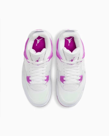 Jordan 4 GS Hyper Violet von oben