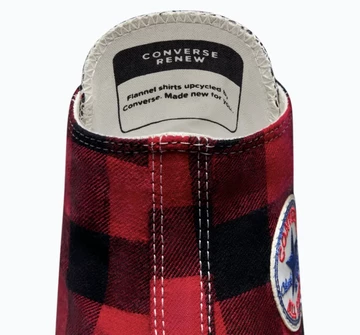 Converse Chuck 70 High Upcycled Red Detail Ferse