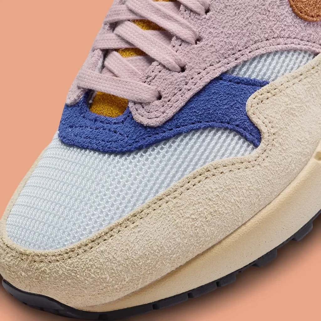 Air max 1 purple yellow online