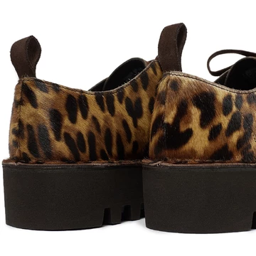 Engineered Garments x Clarks Desert Khan EG Leopard Print Paar Fersen