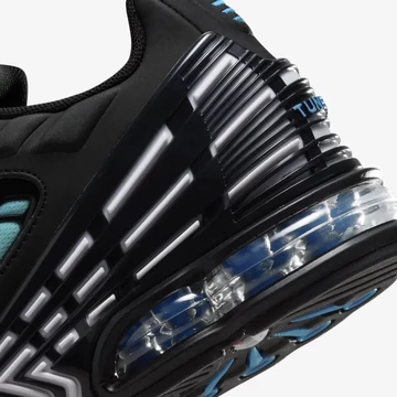 Air Max Plus 3 Black Aqua Detail Ferse