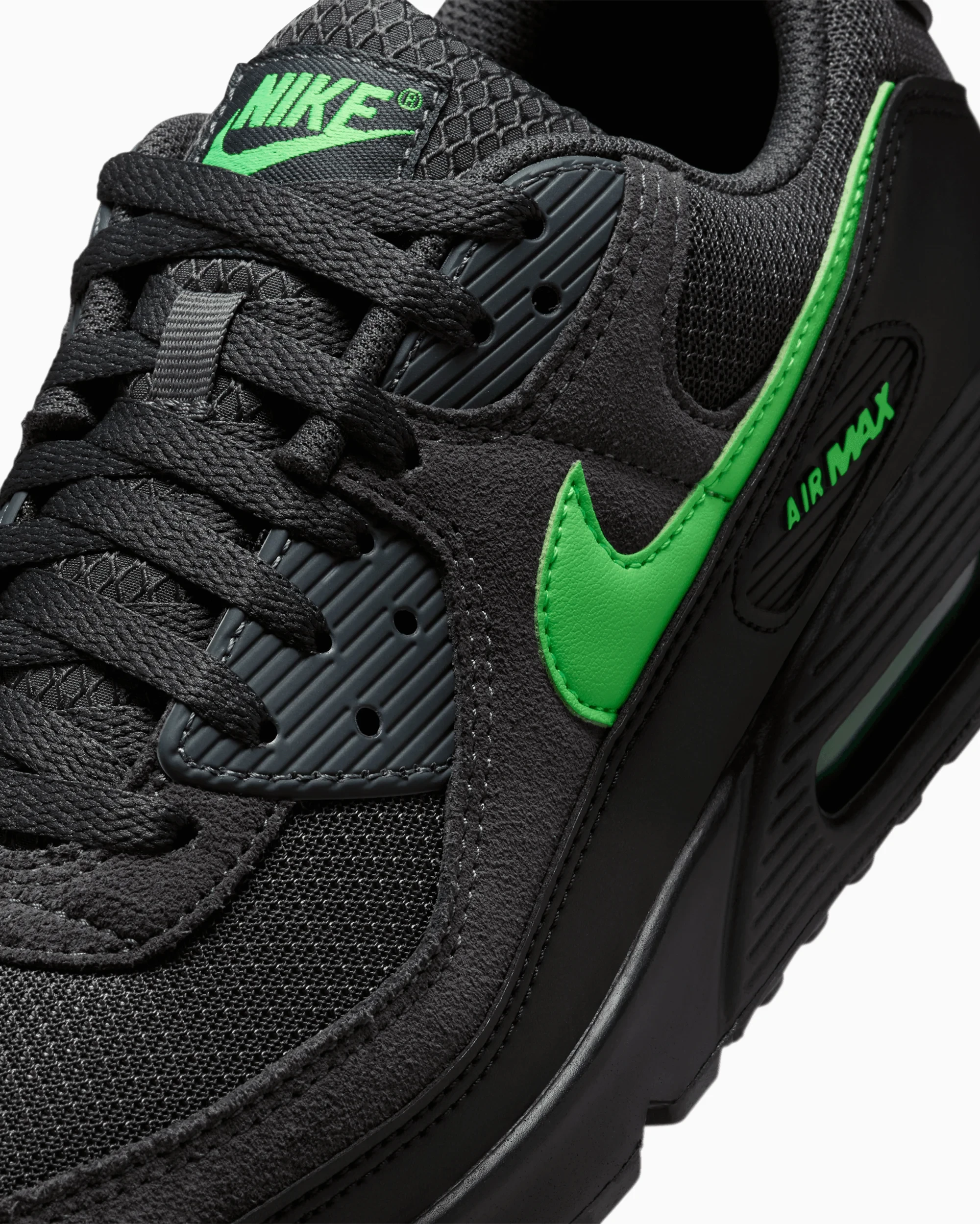 公式正規品!★NIKE AIR MAX 90 LTR GREEN STRIKE Nike Air Max 90 Black Green Strike Men's - DM0029-015 - US