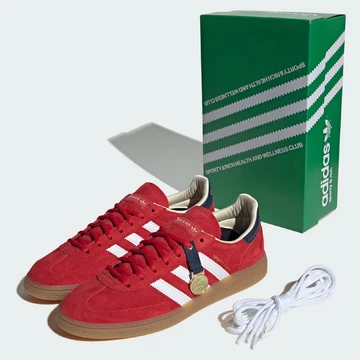 Sporty & Rich x adidas Handball Spezial Olympic Red Mood Box + Laces