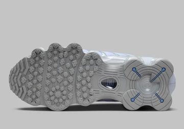 Nike Shox TL Silver Sohle