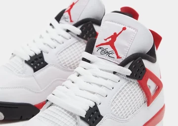 Jordan 4 Red Cement Motion