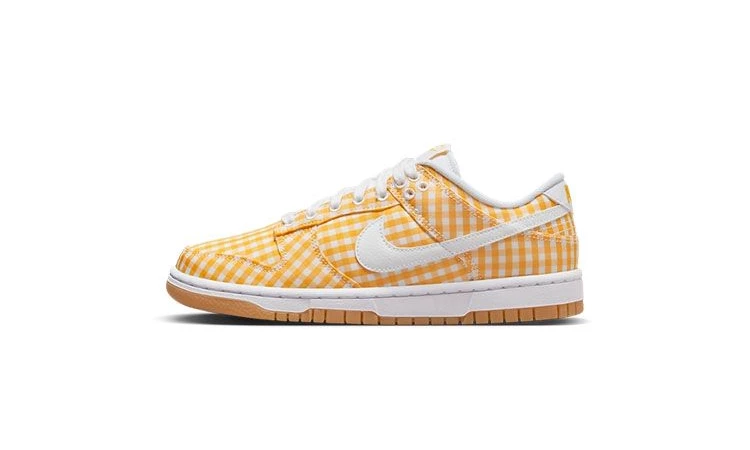 Nike Dunk Low Yellow Gingham