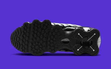 Nike Shox TL Black Metallic Silver Sohle