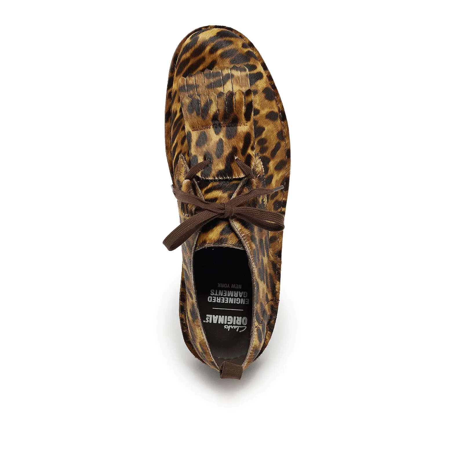 Engineered Garments x Clarks Desert Khan EG Leopard Print 26183857