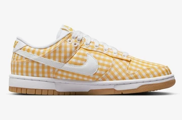 Nike Dunk Low Yellow Gingham