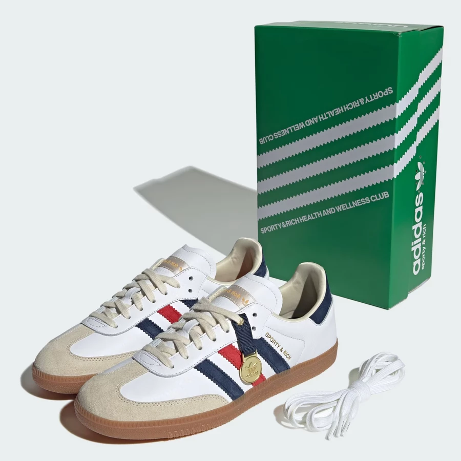 Sporty & Rich x adidas Samba Olympic White IH8338 | Dead Stock